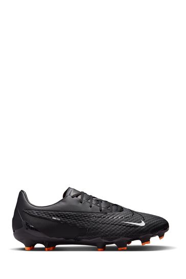Buy Nike Black Phantom Academy Firm Ground Football Boots from