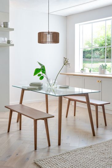 Next dining table cheap and bench set