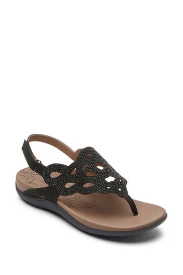 Buy Rockport Ridge Sling Black Sandals from Next Ireland