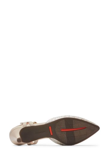 Buy Rockport Cream Total Motion Kalila Two Piece Shoes from Next
