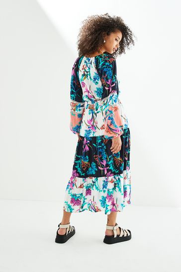 Buy Long Sleeve Maxi Dress from Next Australia