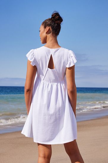 Seersucker beach cover up on sale