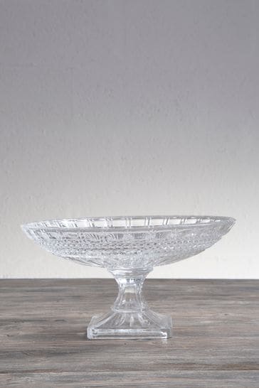 Fifty Five South Gold Robust Clear Glass Bowl