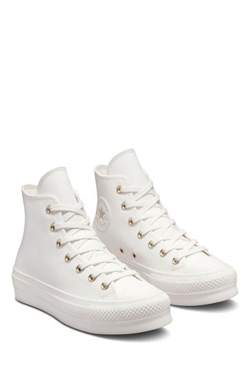 All star hotsell lift white