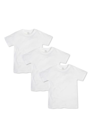 M&Co White Jersey T-Shirts 3 Pack