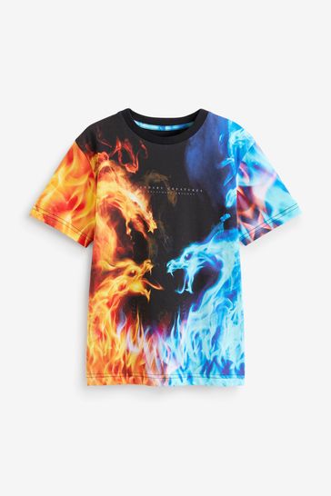 Dragon flame shirt best sale
