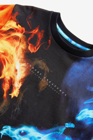 Dragon flame shirt best sale