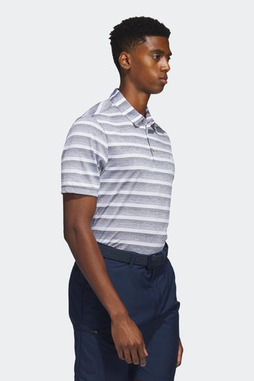 Buy Performance Two Color Striped Polo Shirt from Next Luxembourg