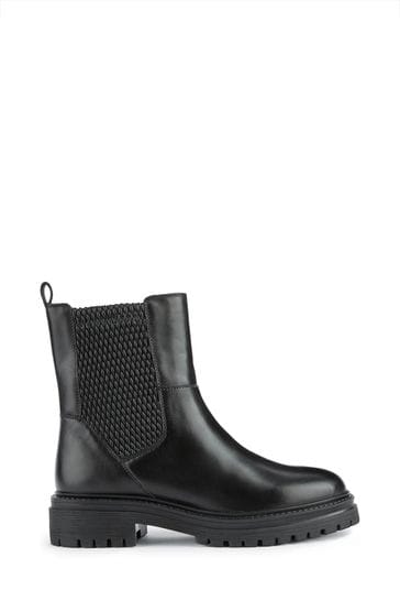 Buy Geox Womens Iridea Black Boots from Next Luxembourg
