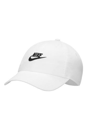 Nike White Futura Washed Cap