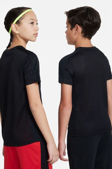 Buy Nike Black Black Dri FIT Academy Training T Shirt from Next Cyprus