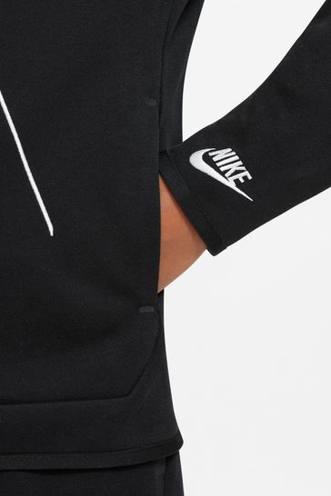 Black nike sportswear hoodie 2025