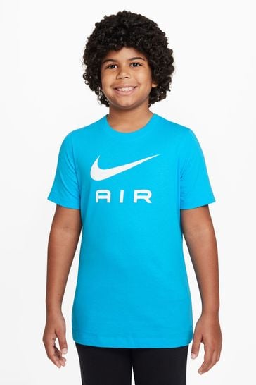 Buy Nike Aqua Blue T Shirt from Next Luxembourg