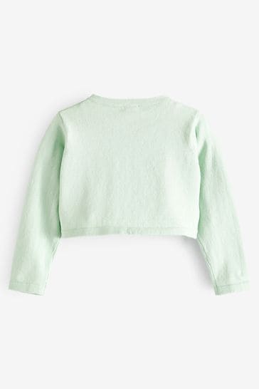 Mint green top shrug
