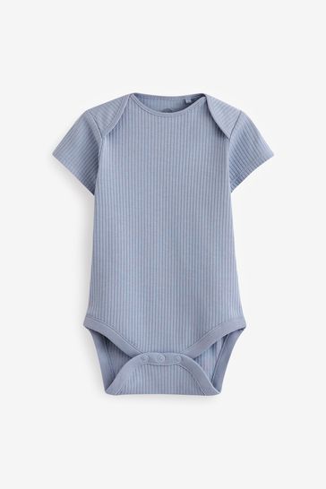 White ribbed bodysuit baby online