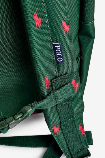 Buy Polo Ralph Lauren Pony Logo Print Backpack from Next Luxembourg
