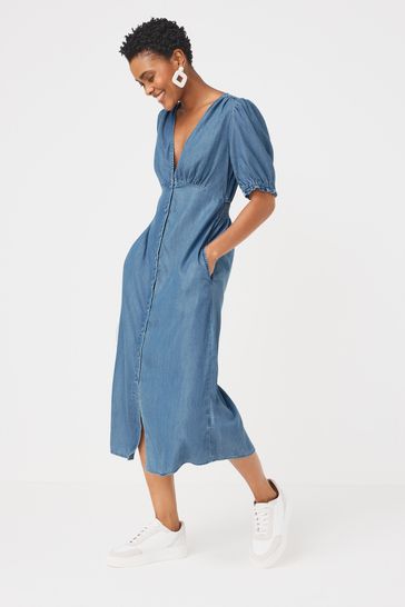 Tencel cheap midi dress
