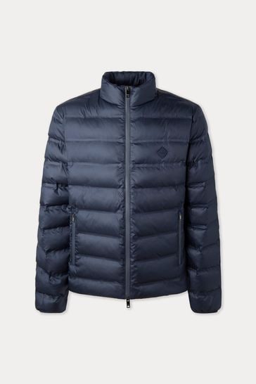 Buy Hackett London Mens Blue Coat from Next Luxembourg