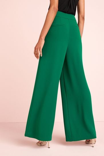 Next ladies trousers wide leg shop