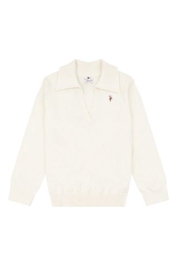 Us polo half best sale sleeve sweater
