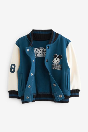 Mickey mouse varsity jacket discount