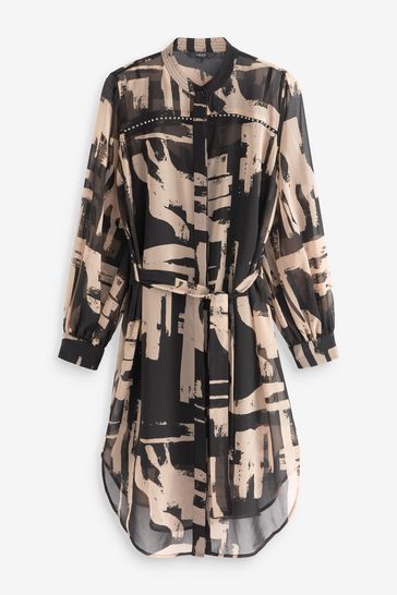 Black shirt online dress next