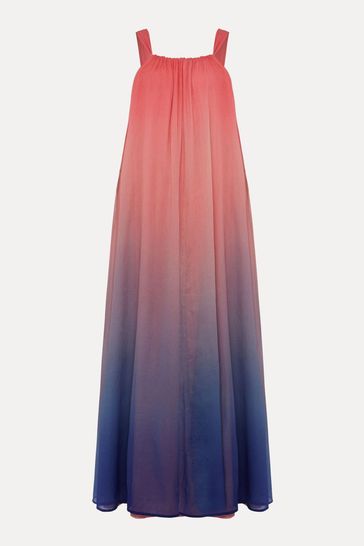 Phase Eight Pink Naoki Dip Dye Midaxi Dress