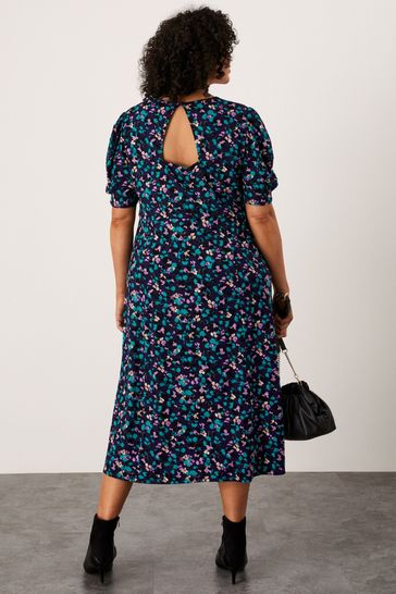 Monsoon leopard outlet print dress
