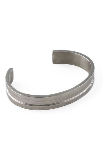 Orelia & Joe Ridged Bangle