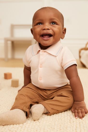 Baby polo bodysuit 2025