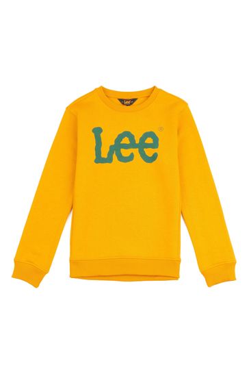 Yellow sweatshirt for boys sale
