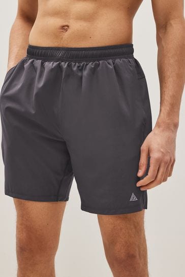 Buy Slate Grey Active Gym Running Shorts from Next Luxembourg