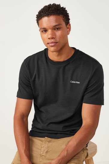 Calvin Klein Black Interlock Logo T-Shirt