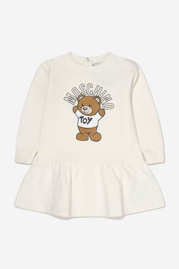 Baby Girls Teddy Bear Sweater Dress