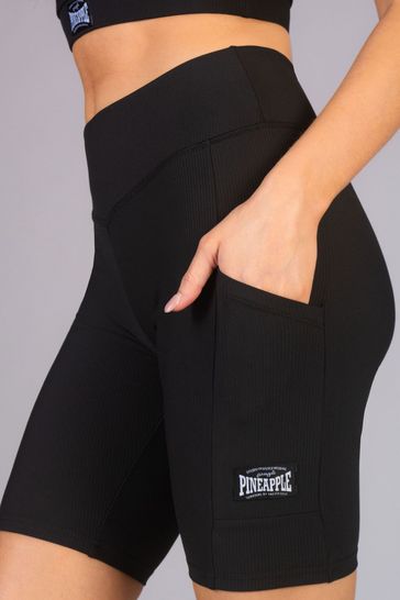 Ladies black discount cycling shorts