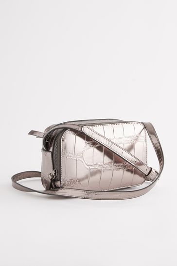 Next pewter bag clearance