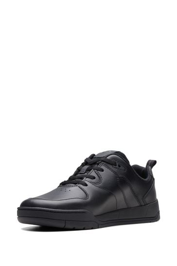 Buy Clarks Black multi fit Leather Kick Step Shoes from Next Sweden