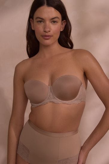 Buy Black/Nude Light Pad Strapless Multiway Bras 2 Pack from Next USA
