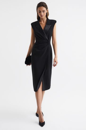 Tuxedo midi dress online