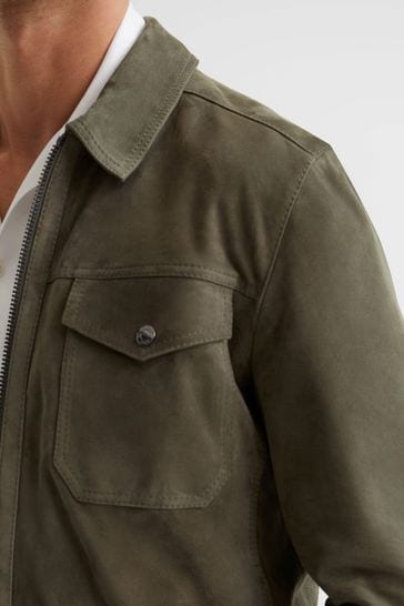Reiss pyke suede jacket online