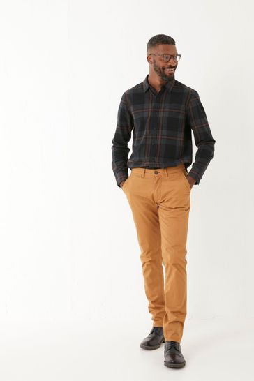 FatFace Brown Slim Stretch Chinos
