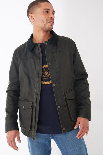 FatFace Green Lowick Jacket