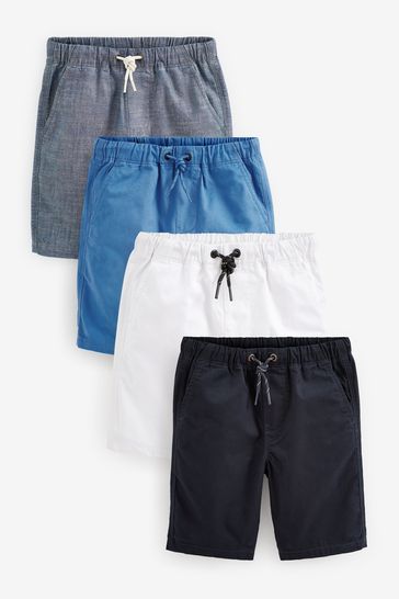 Blue and deals white shorts