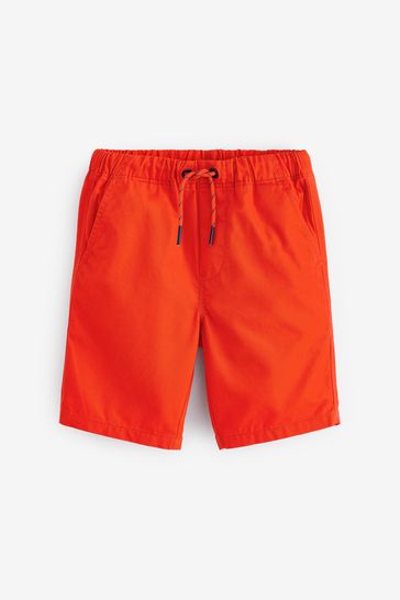Orange Pull-On Shorts (3-16yrs)