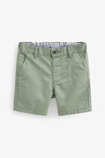 Khaki Green Chino Shorts (3mths-7yrs)