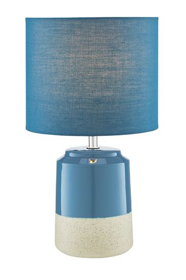 Blue deals table lamp