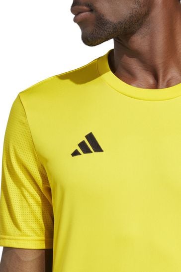 Adidas yellow top t shirt