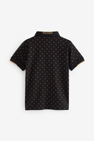 Black polo shirt hd hot sale