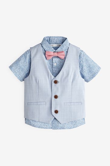 Next waistcoat blue top