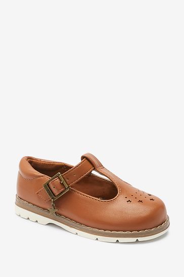 Buy Tan Brown Wide Fit G Star Charm T Bar Shoes from Next Hungary
